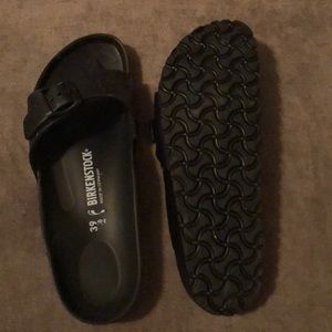 Birkenstock slide black size 8